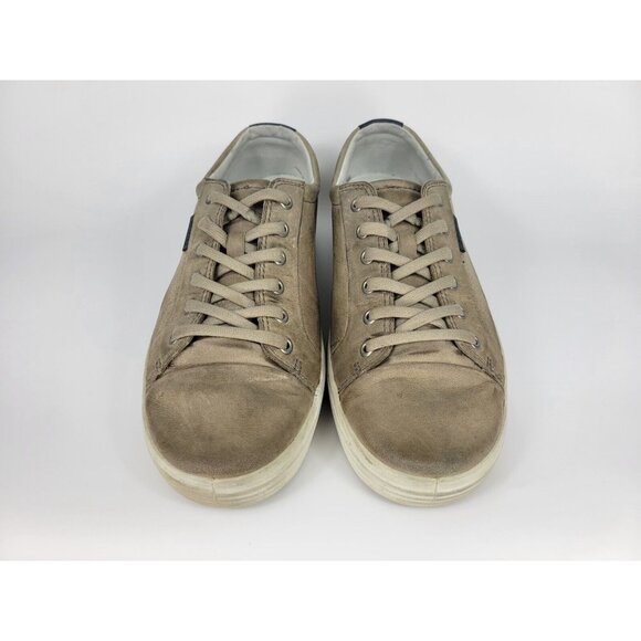 Ecco Danish Design Leather Shoes Size Mens 8 EUR 42 Beige Gray White 47003402459 - Picture 7 of 9